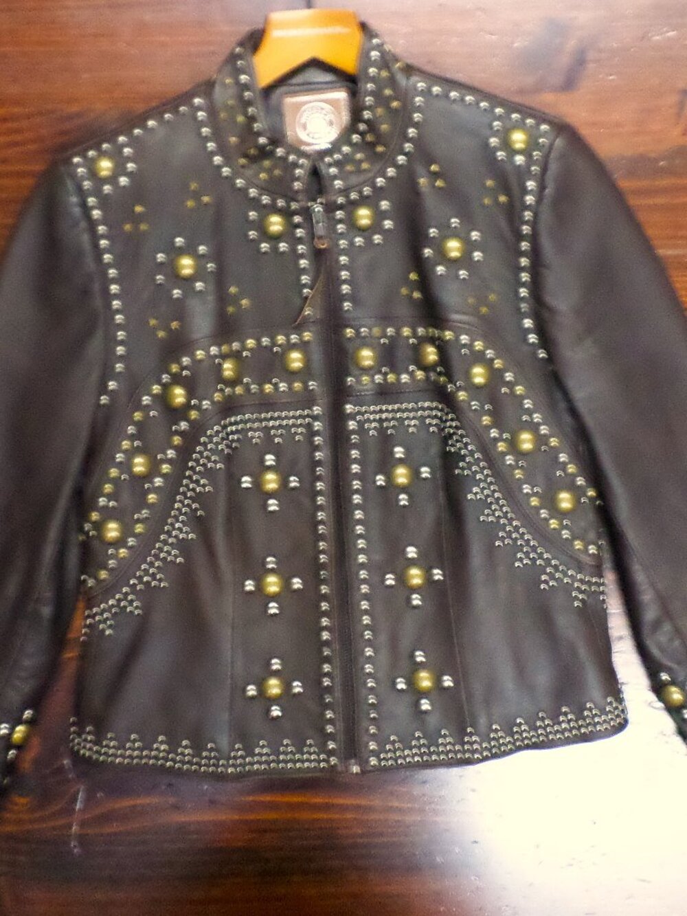 DOUBLE D RANCH Designer 'Chinga Chinga' Leather Jacket